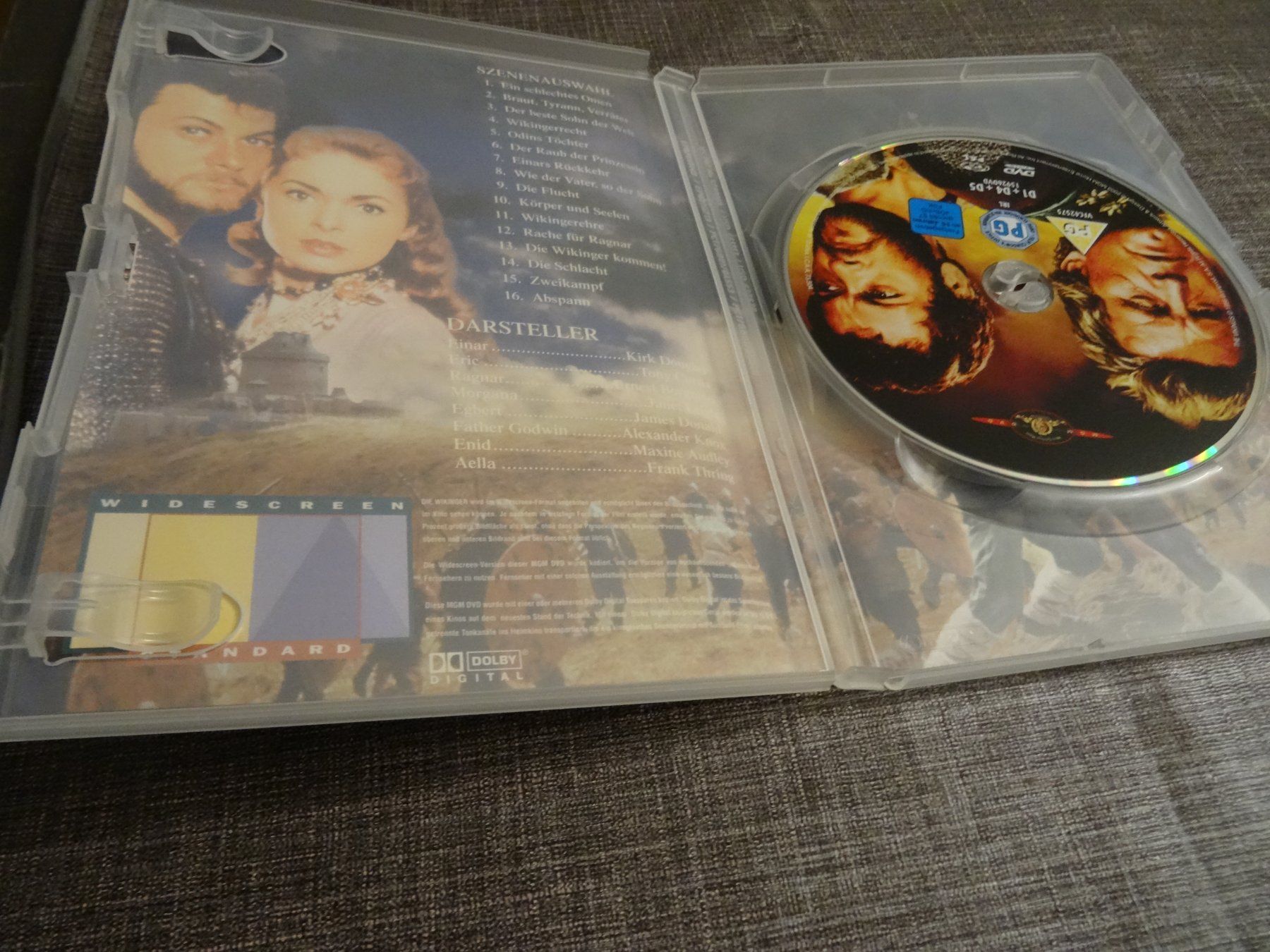 Alle DVDs: Die Wikinger DVD – Gebraucht aus Olten von Disc-Verkauf 1