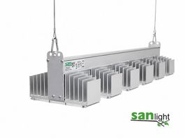 4x SANlight Q6W LED Grow Lampen  top Zustand