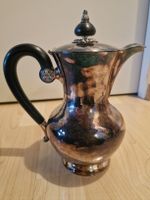 Antike Kaffeekanne/Teekanne Jezler 800er Silber