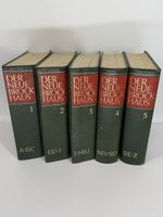 Der neue Brockhaus 5 Bände Buch/ Lexikon 