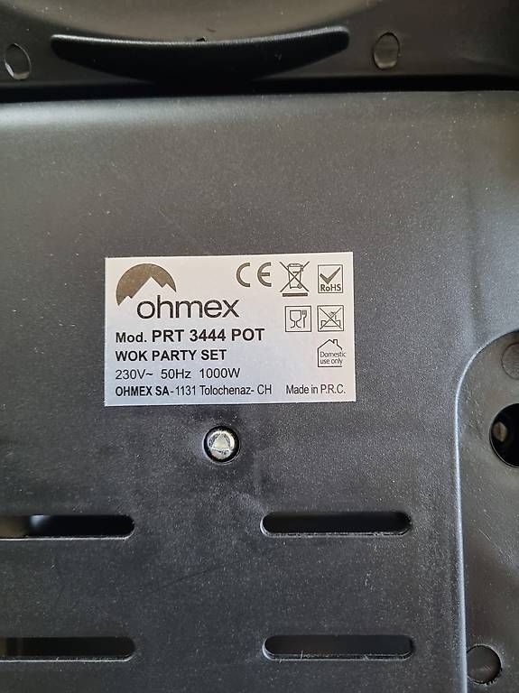 Appareils de cuisine: Ohmex Party Wok – D'occasion à Sempach par JaMa12 2