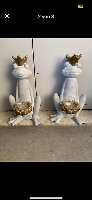 Statuette: Frosch deko aus Beton  – Usato da Oberdiessbach venduto da shan26 1