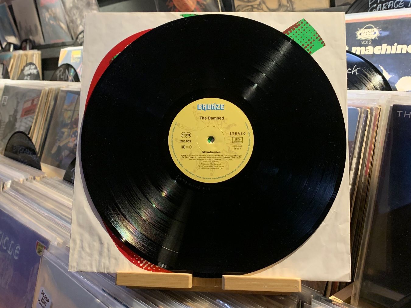 Schallplatten: THE DAMNED - STRAWBERRIES...OG GER 1982...VG+/VG – Gebraucht aus Gals von Diskopatshop 3