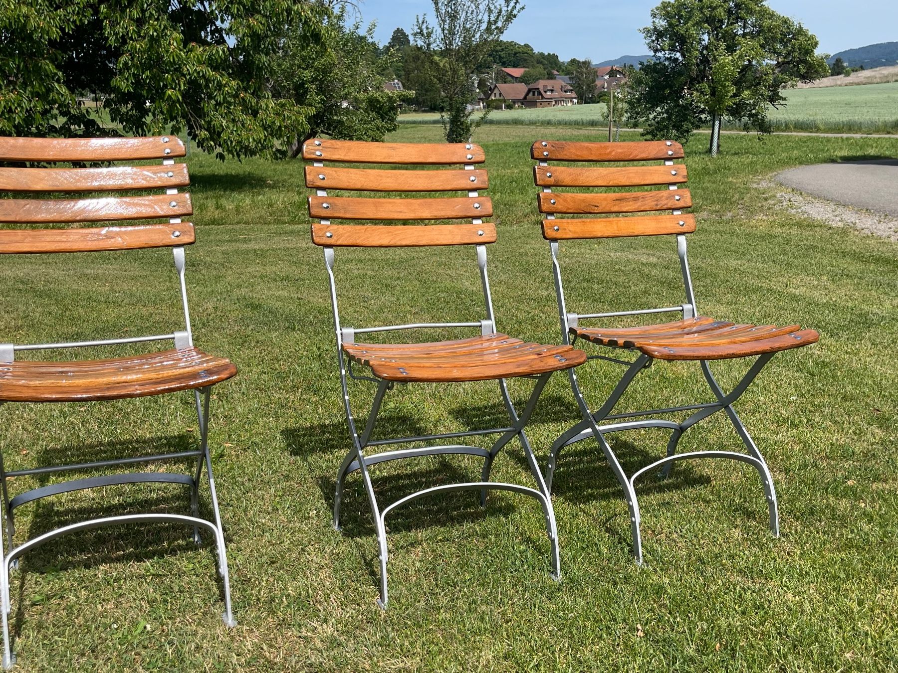 Sedie: 3 Gartenstühle Klappbar – Usato da Allmendingen b. BE venduto da juair