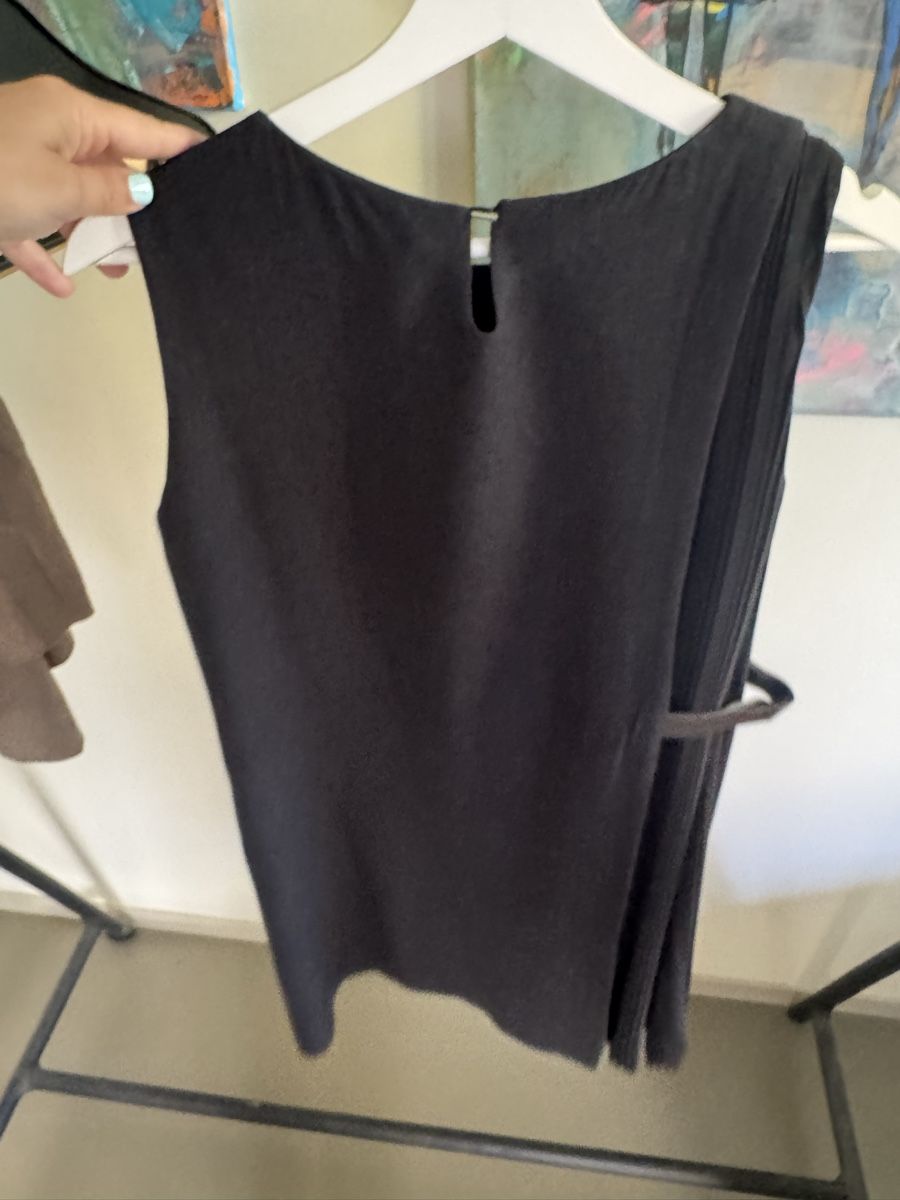 Vestiti: Black Pleated Business Dress – Usato da Zürich venduto da alieacelina 5