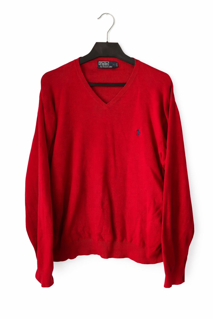 Ralph Lauren Pullover & Sweatshirts: Pull Polo Ralph Lauren Rouge Taille L – Gebraucht aus Genève von MariaS2