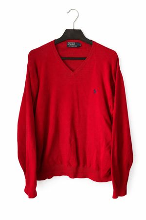 Pull Polo Ralph Lauren Rouge Taille L