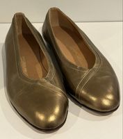 Elegante Ballerinas in Gold - Grösse 37 1/2