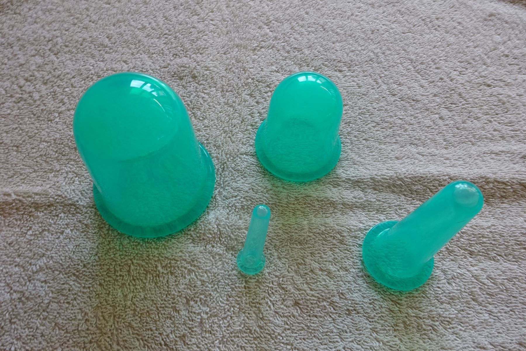 Pedicure: Schröpfkelche aus Silikon – Nuovo e nell'imballaggio originale da Uznach venduto da Podofit
