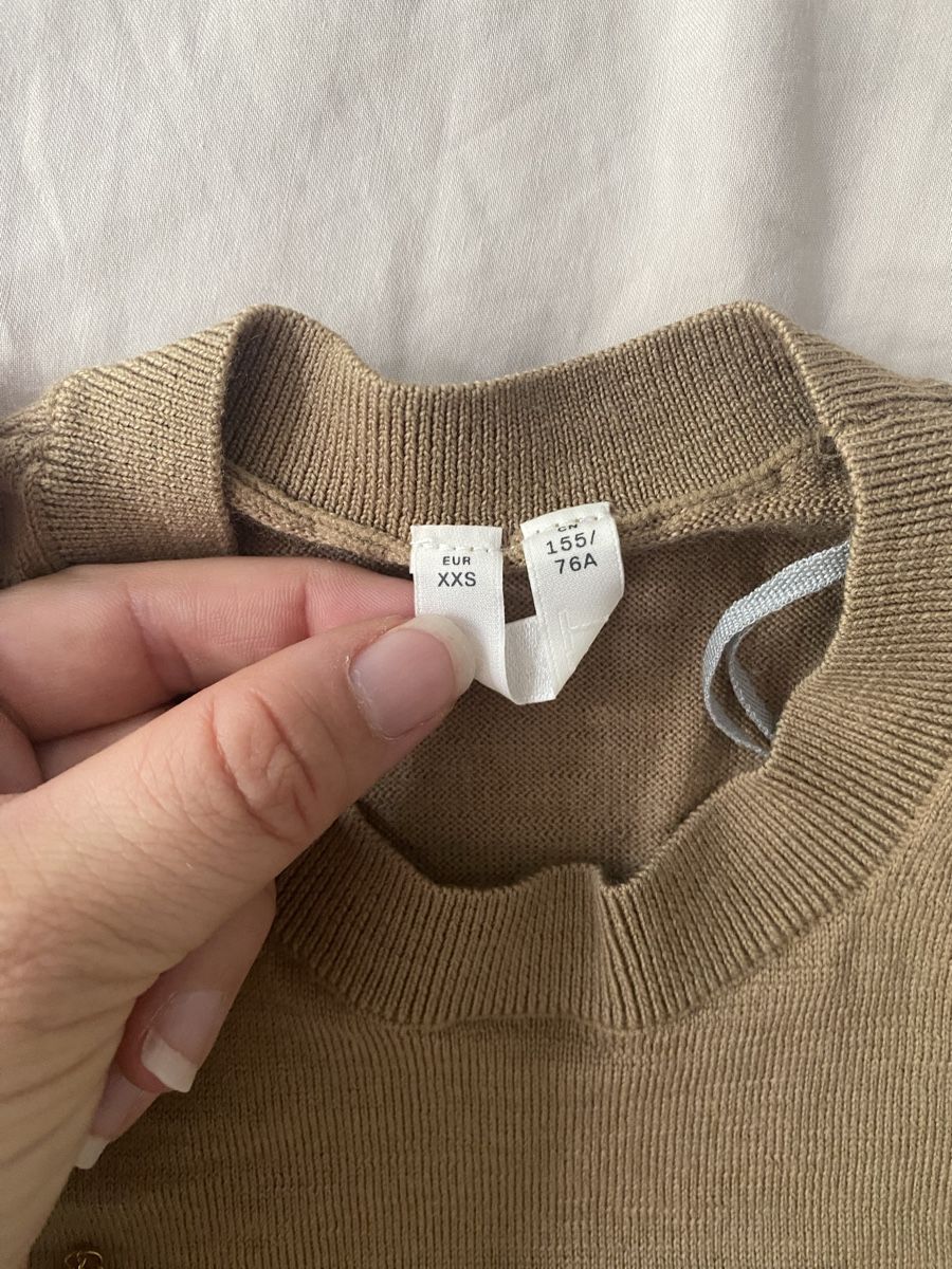 Arket T-shirt: ARKET Strick T-Shirt, Grösse XXS – Usato da Widen venduto da juinl 1