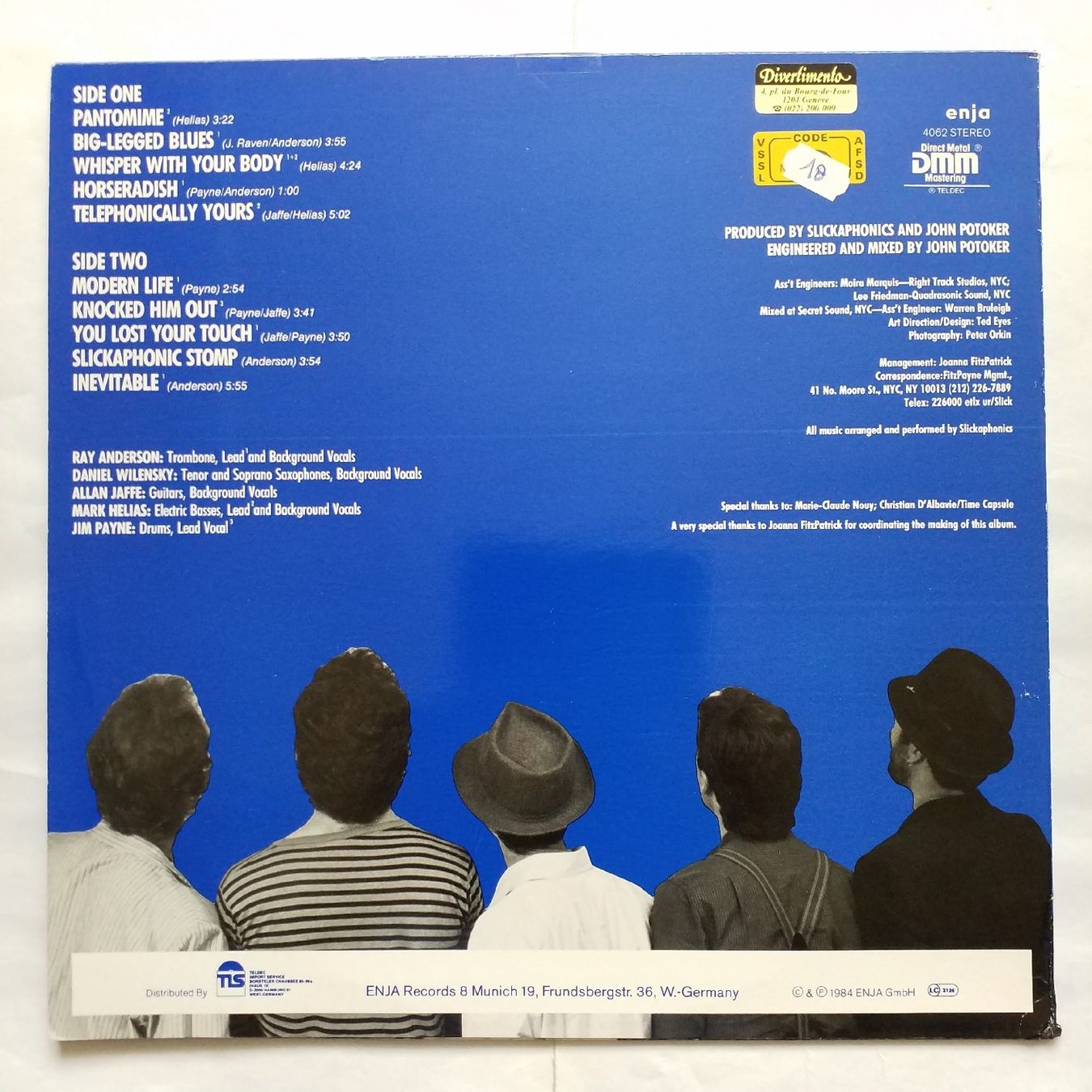 Dischi in vinile: SLICKAPHONICS,  modern life - 1st press  - NEW - – Nuovo (secondo la descrizione) da Yverdon-les-Bains venduto da Jacotreut 1