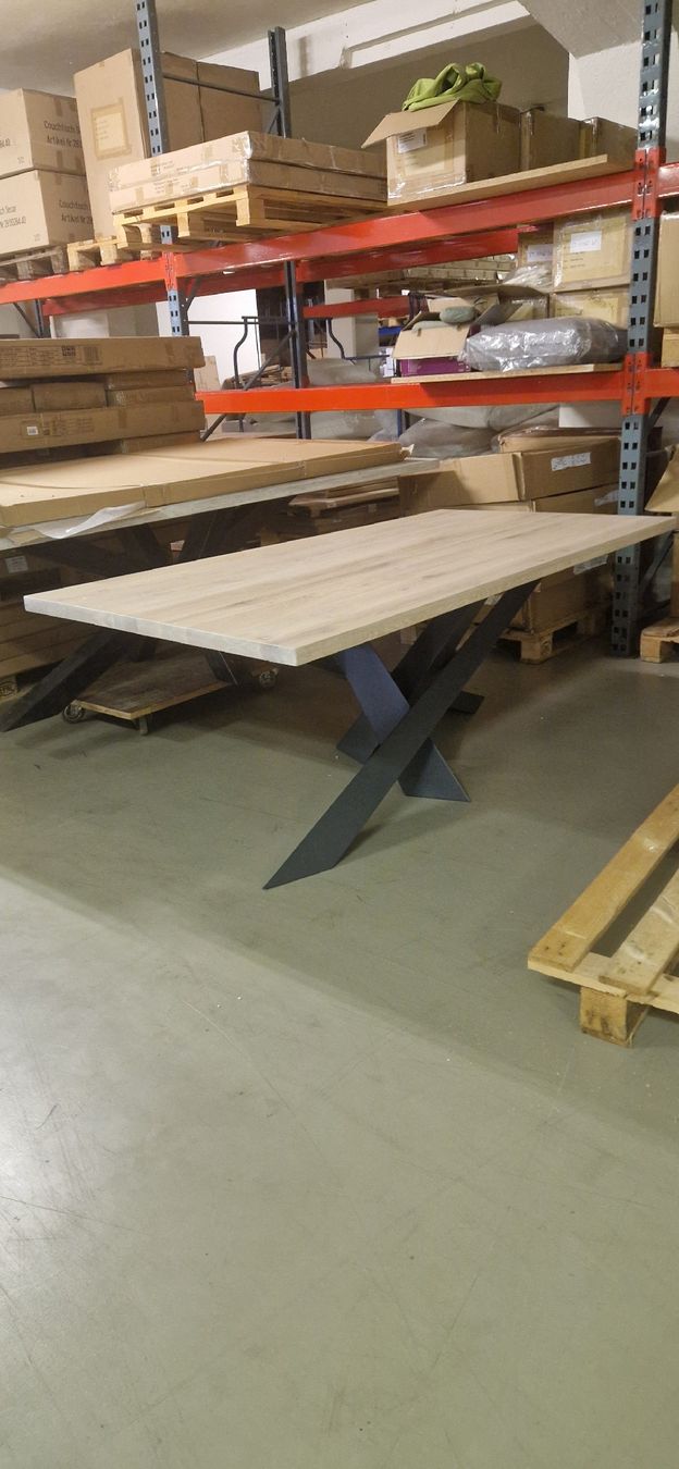 Tavoli: Tisch neu Eiche massivholz 200x100cm – Nuovo e nell'imballaggio originale da Lützelflüh-Goldb venduto da Rampenverkauf_72_ 6
