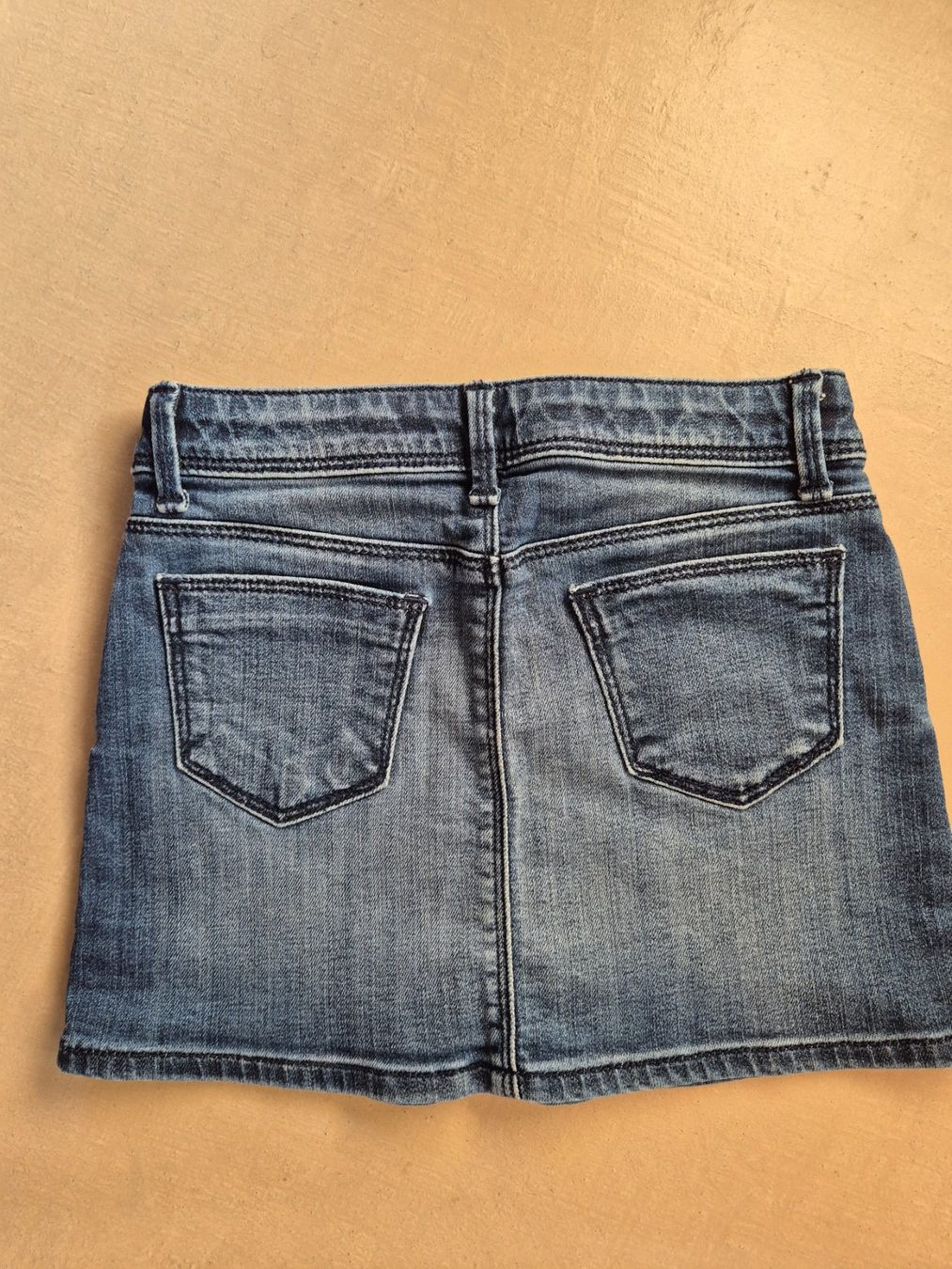 C&A Vestiti & Gonne: Jeansjupe blau, Gr. 116   C + A – Usato da Dietikon venduto da grafad 1