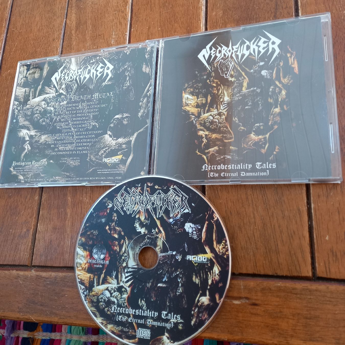 CD: necrofucker- necro... – Usato da St-Cergue venduto da VeganWarrior