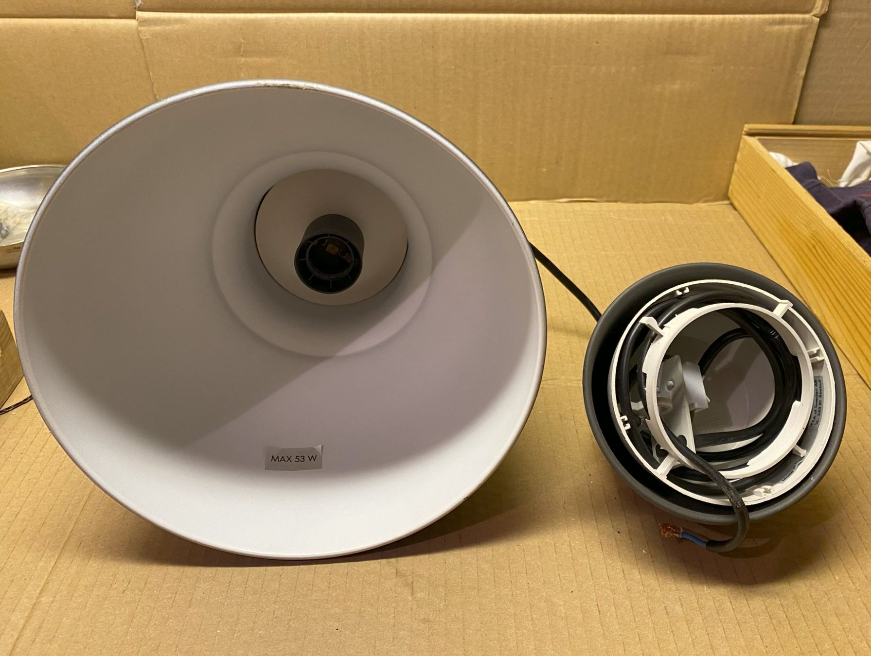 Ikea Kronleuchter & Deckenlampen: Ikea Hängeleuchte, schwarzgrau, Top Zustand! – Gebraucht aus Bern von riobubbas 1