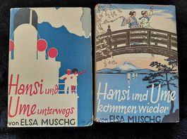2 Bücher.  Hansi und Ume unterwegs