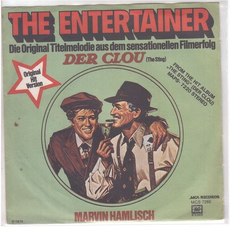 Dischi in vinile: Marvin Hamlisch  --  The Entertainer   Single7 – Usato da Rheinau venduto da asteng