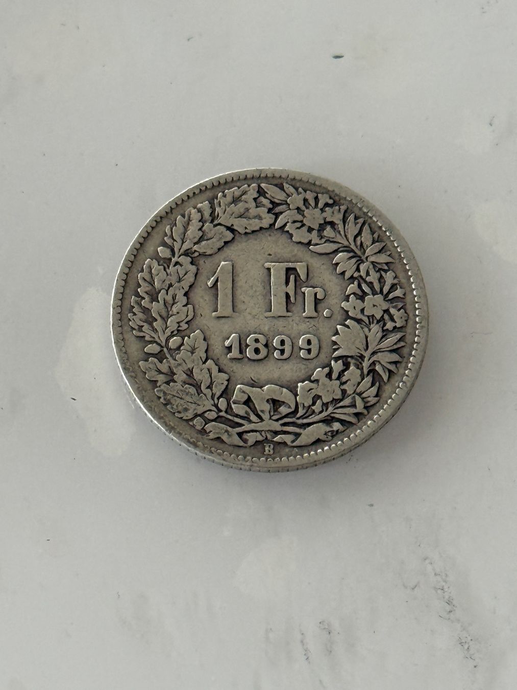 Tutti le monete: 1 Franken 1899  Rar – Usato da Wallisellen venduto da SWISS_SILVER1