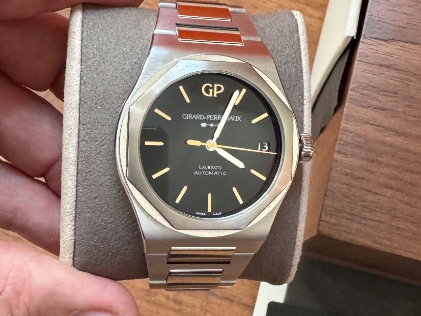 Girard-Perregaux Orologi: Girard Perregaux Laureato 42 mm, Infinity Edition – Usato da Wabern venduto da squ281 2