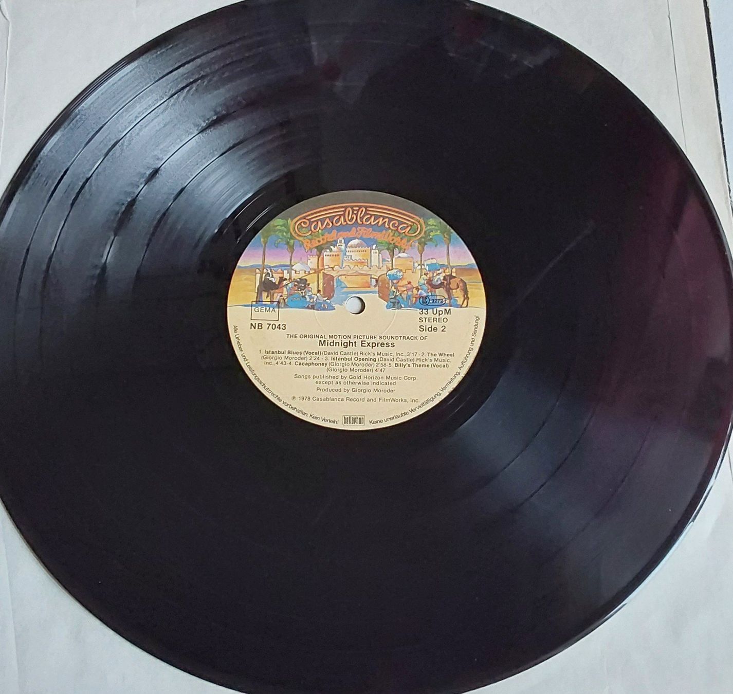 Dischi in vinile: Vinyl LP  - Music From Midnight Express  - Ger 78 - VG – Usato da Villeret venduto da Fil11 3