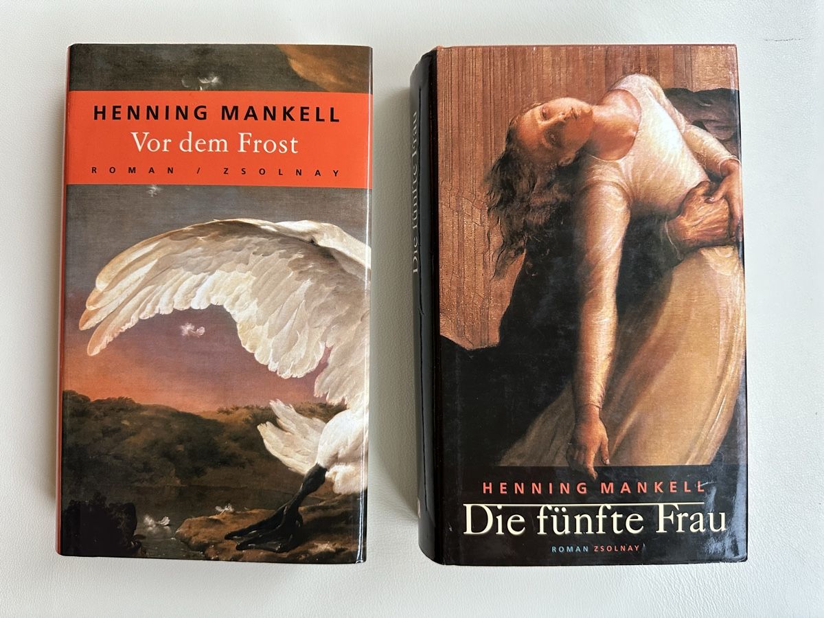Libri: 2x Henning Mankell - gebundene Ausgabe – Usato da Schmitten / FR venduto da Samsara169