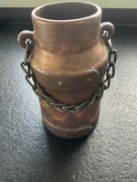 Rustikale Vintage Milchkanne als Blumenvase