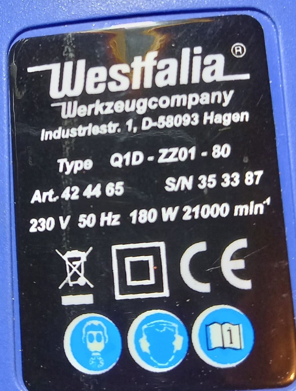 Westfalia Tutte le macchine: Multifunkt.-Schleifer, Säge, Schaber, Trennen – Nuovo (secondo la descrizione) da WÜRENLOS venduto da opelvw 1