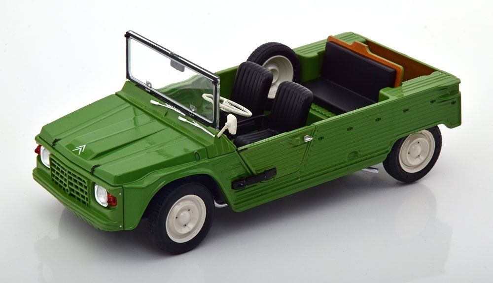 Voiture Miniature Solido 1/18 - Citroën Mehari MK1 Verte 1969, Réf DH202