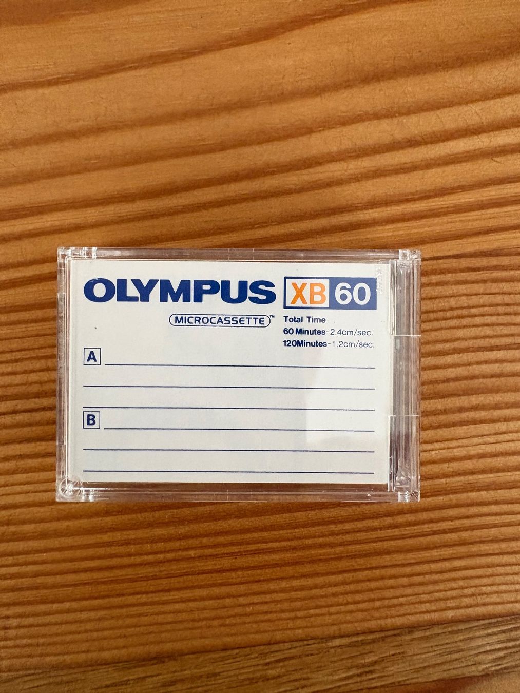 Cassettes audio: Olympus XB 60 Microcassette MC-60 – D'occasion à Zürich par Ajnos0 1