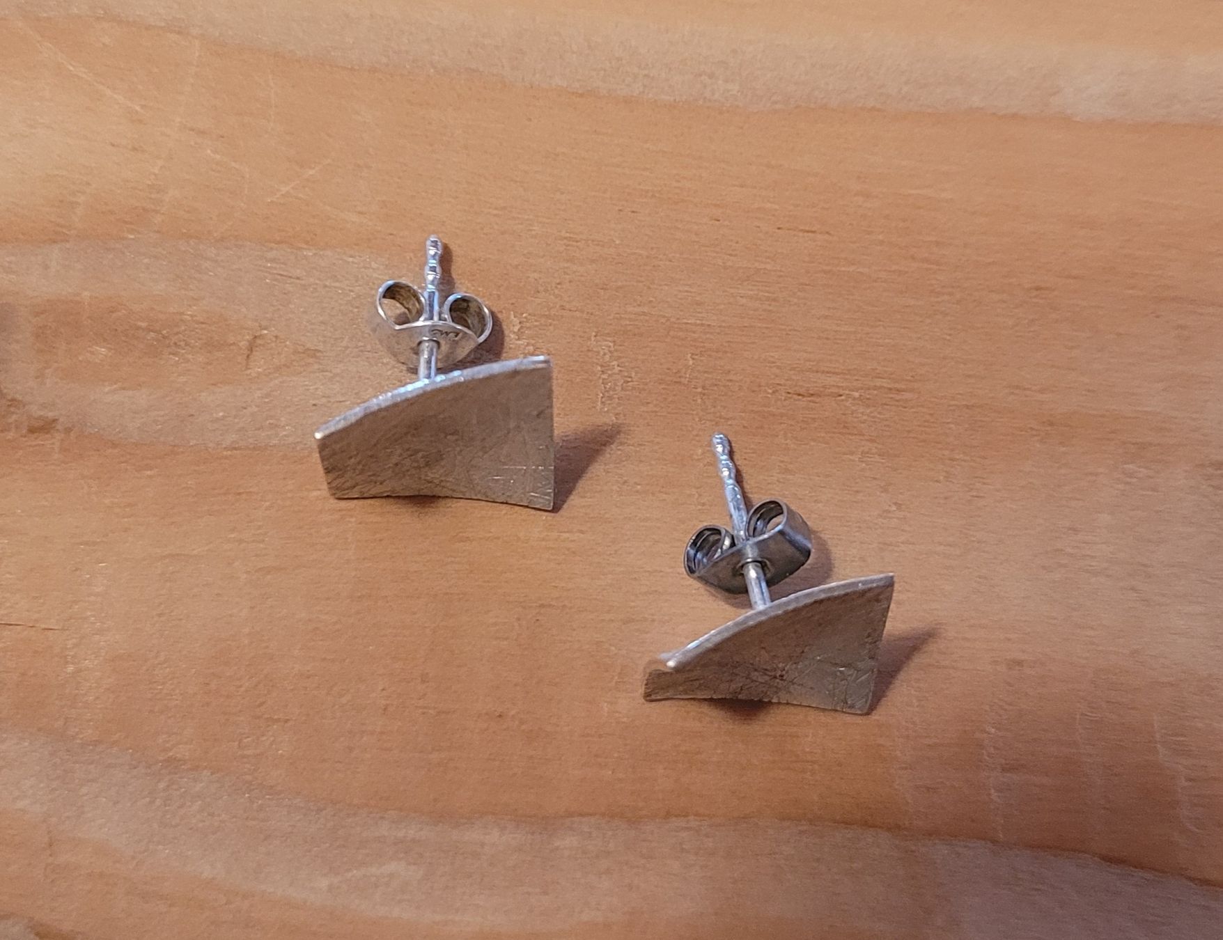 Orecchini pendenti & Orecchini a lobo: Quadratische Silber-Ohrstecker – Nuovo (secondo la descrizione) da Gams venduto da kat_lg5l 1