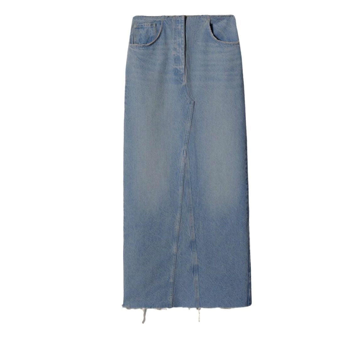 Mango Gonne: MANGO Maxirock aus Denim - neu - – Nuovo (secondo la descrizione) da Jona venduto da vanessasupermarket20 2