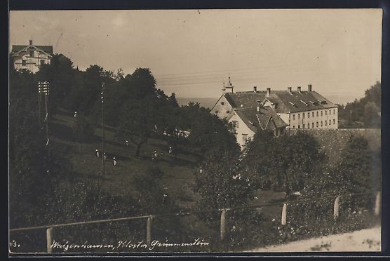 Ansichtskarten: Walzenhausen, Kloster Grimmenstein mit U – Gebraucht aus Berlin von bartko-reher