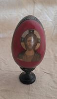 Oeuf de Pâques ancien, icône religieuse
