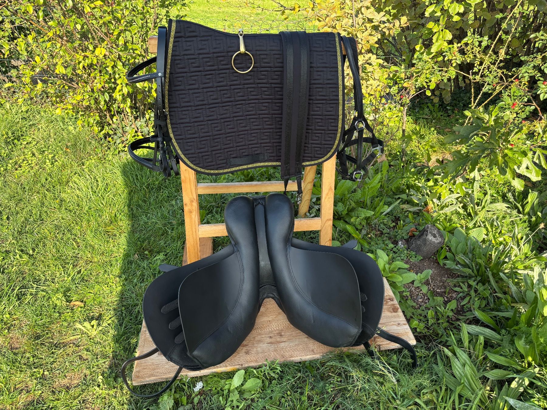 Selle & Accessori: schöner Vielseitigkeitssattel – Usato da Feldbach venduto da Fea1 9