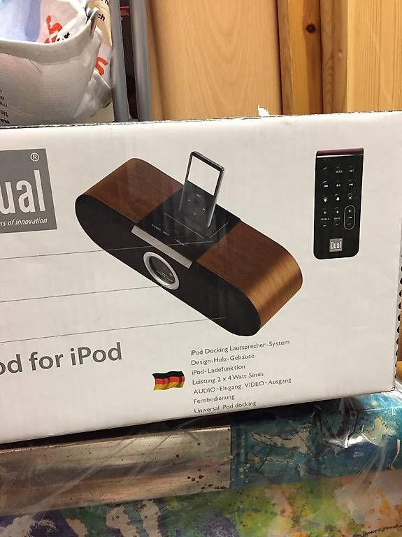Docking station: Ipod&Iphone Dockingstation Holz – D'occasion à Zürich par Railstew 2