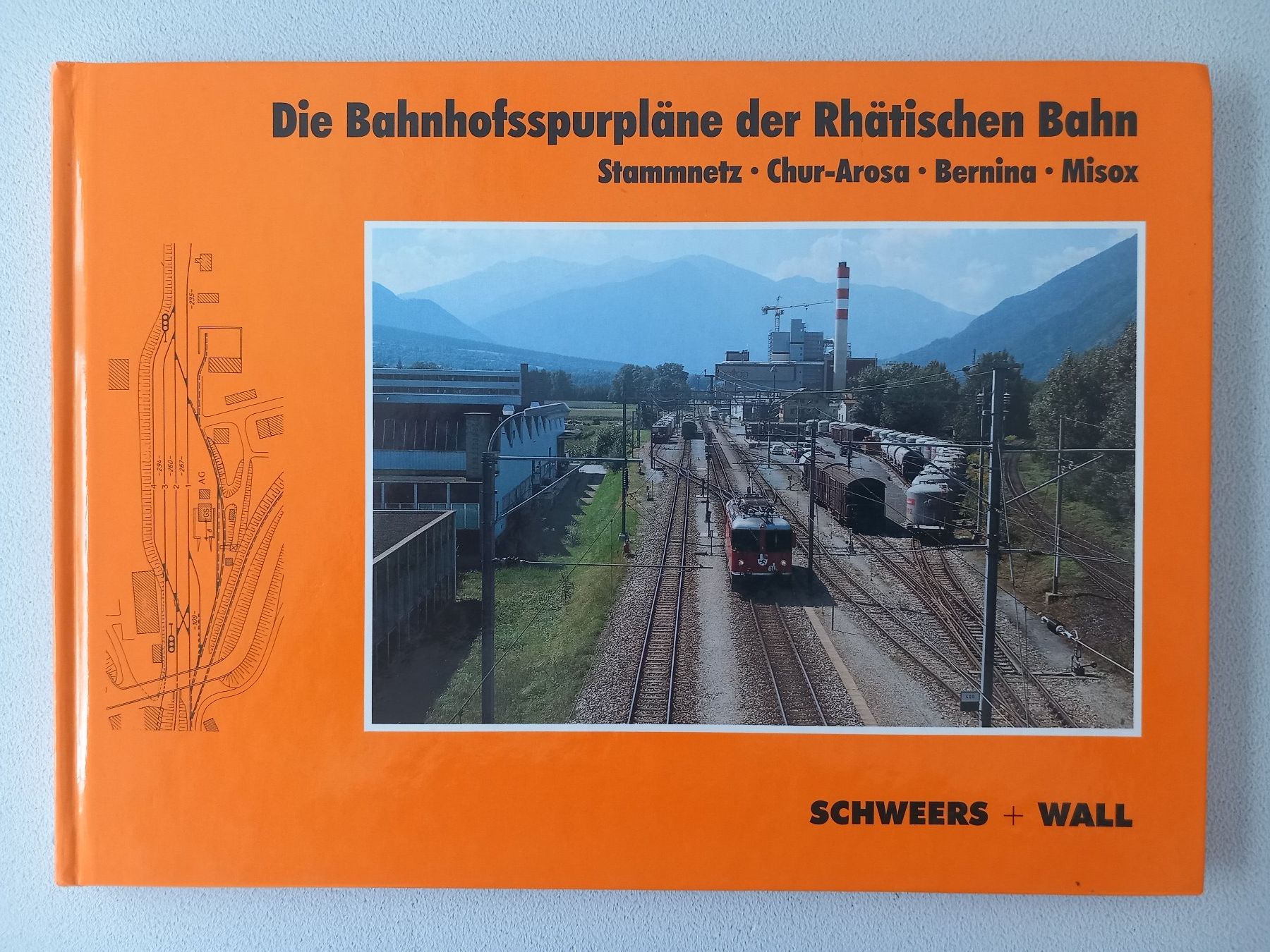 Trains électriques: Buch "RhB Bahnhofpläne" – Neuf (Voir description) à Buochs par lokidani