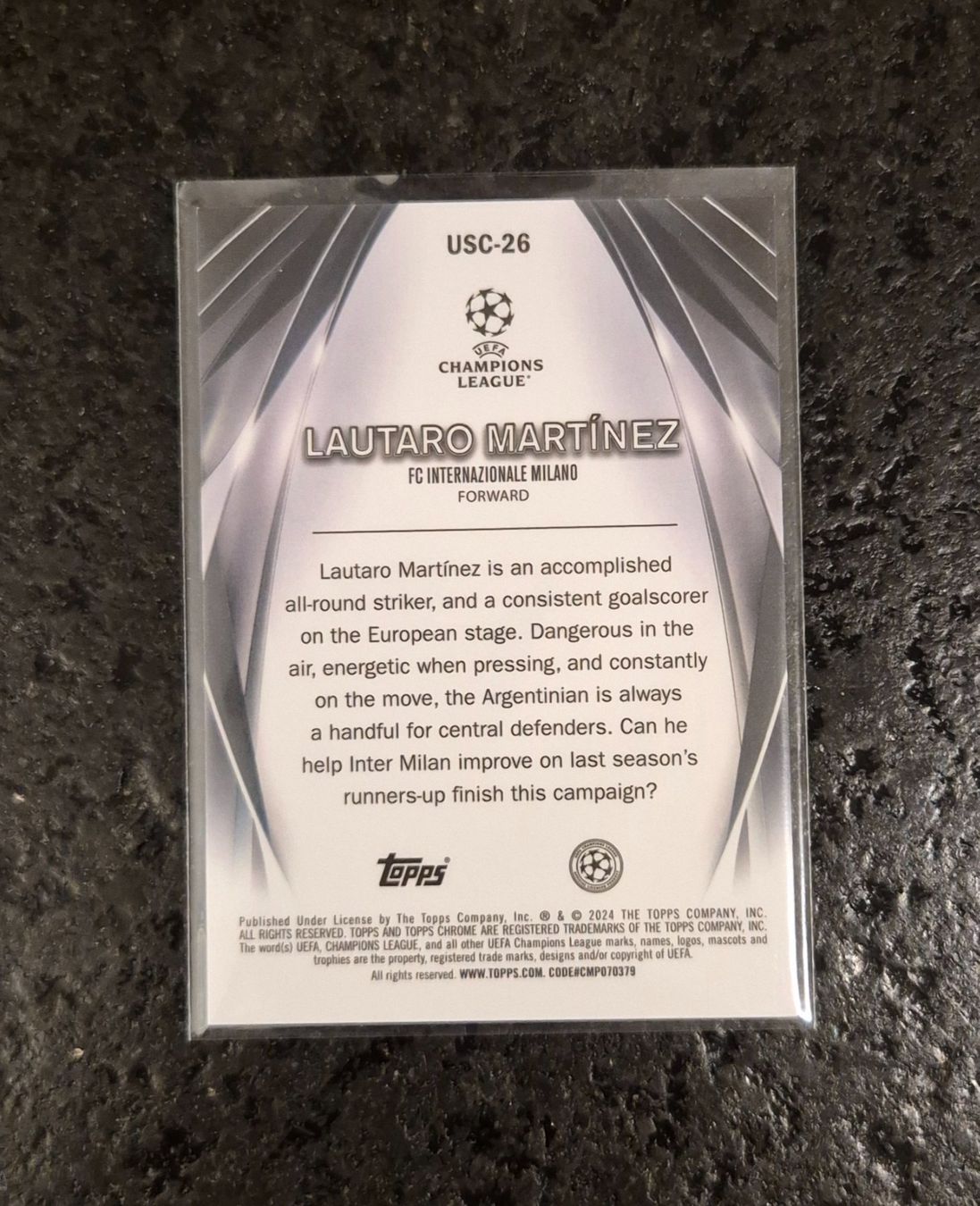 Topps Sammelbilder & Trading cards: Lautaro Martinez /150 - Inter Milan - Topps – Neu (gemäss Beschreibung) aus Burg AG von Danoe 1