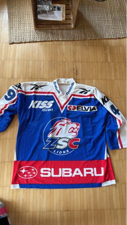 Reebok ZSC Lions Eishockey Trikot Grösse XL Subaru