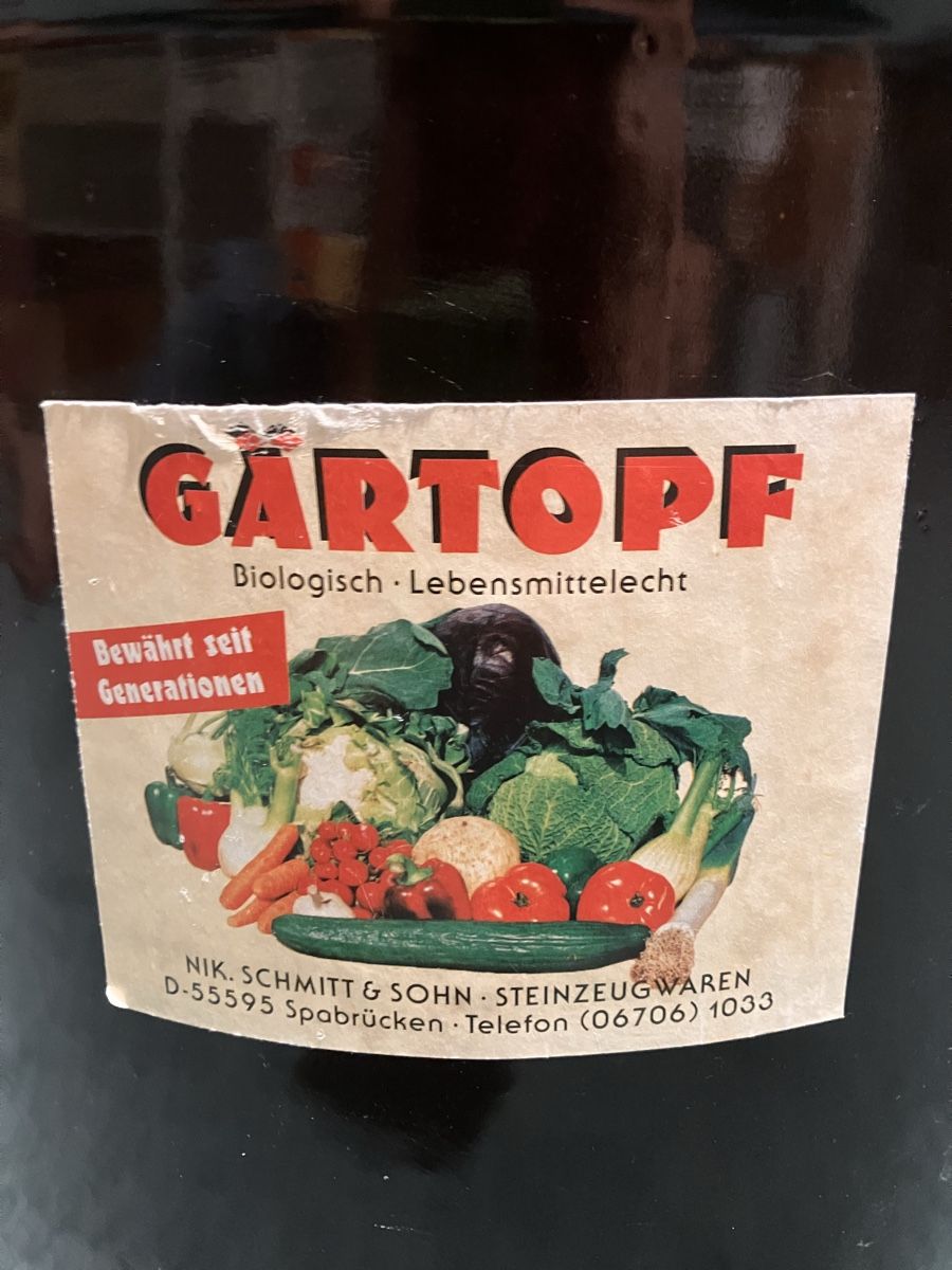 Pentole: Gärtopf Ton 10 Liter – Usato da Winterthur venduto da CocoTheCat 1