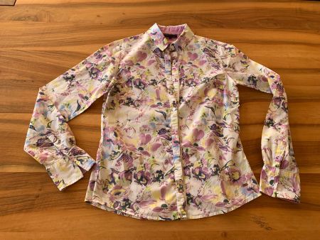 TOMMY HILFIGER wunderschöne bunt Bluse/Hemd Gr. 6