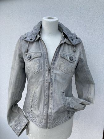 Lederjacke, Gr.S, sehr weiches Leder