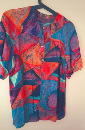 Bluse bunt