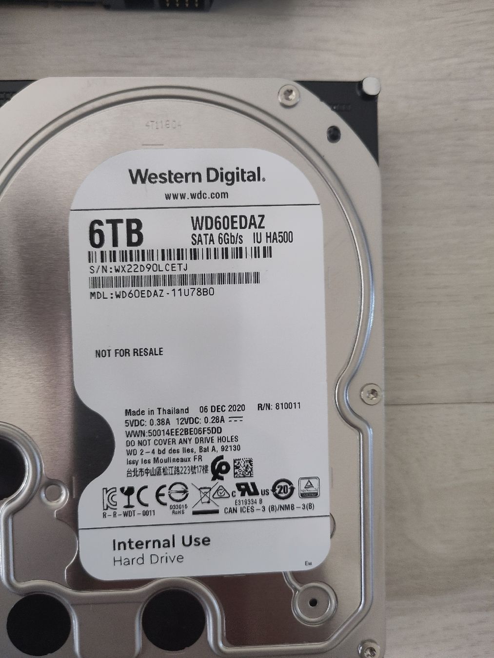 Disques durs: 5x 3TB & 1x 6TB 3.5" Festplatte – Défectueux à Sargans par sve_hjs5 4