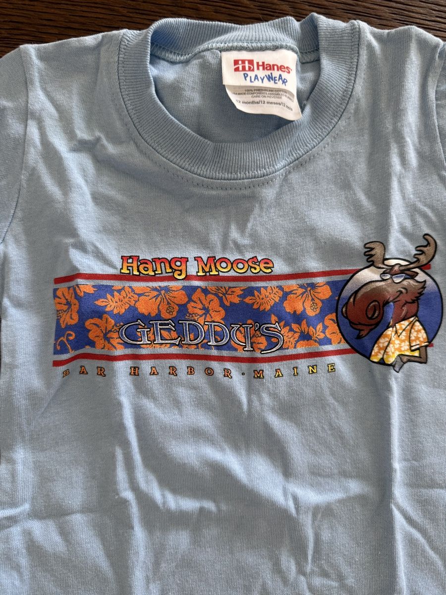 Camicie, Top & T-shirt: Baby Strampler hellblau Grösse 12 Monate Hanes – Nuovo (secondo la descrizione) da Thun venduto da tahari 1
