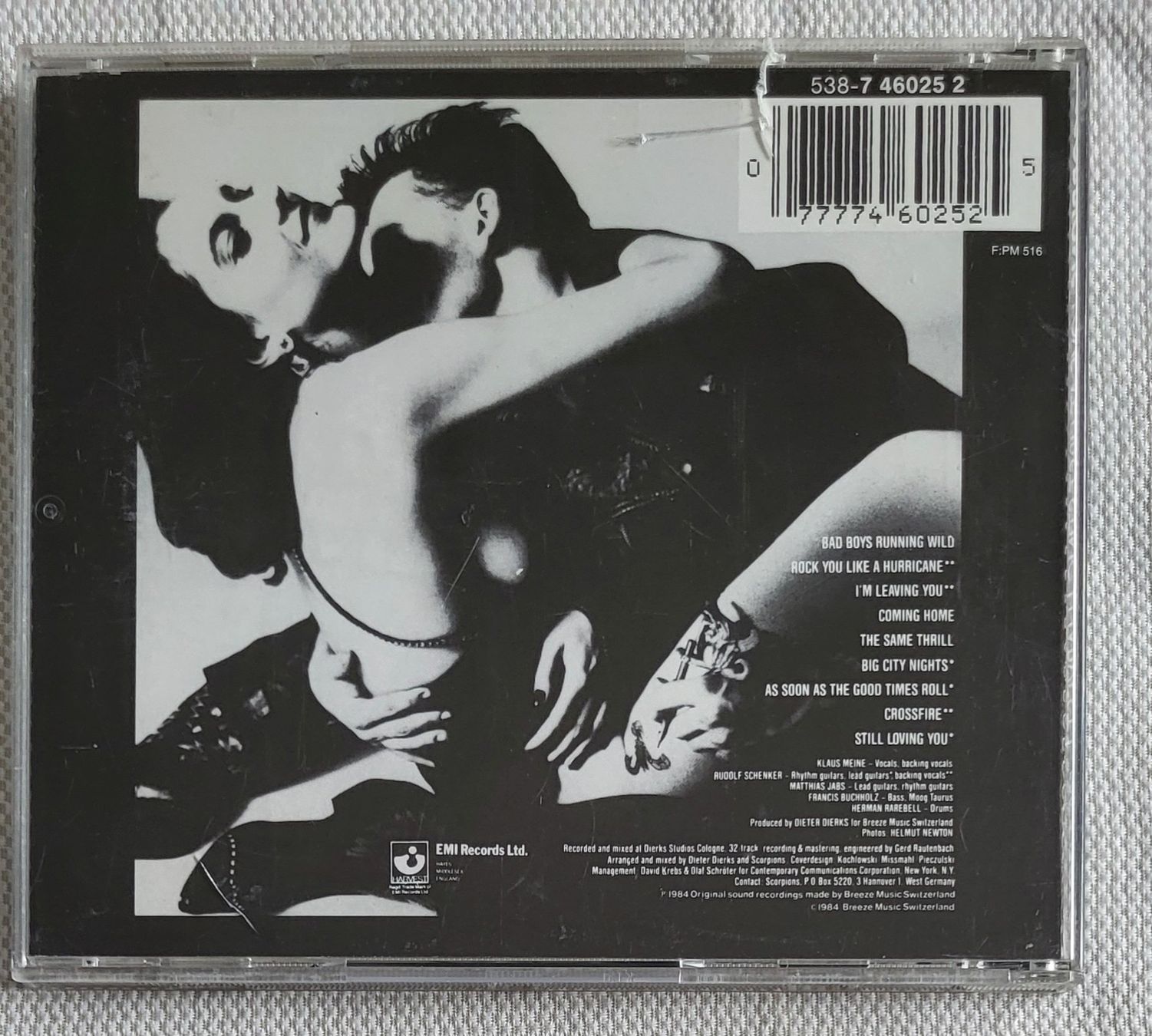 CD: Scorpions - Love at first sting – Usato da Villars-sur-glane venduto da Epsilonhike 1
