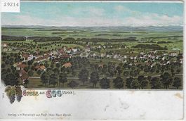 Gruss aus Egg (Zürich) Litho