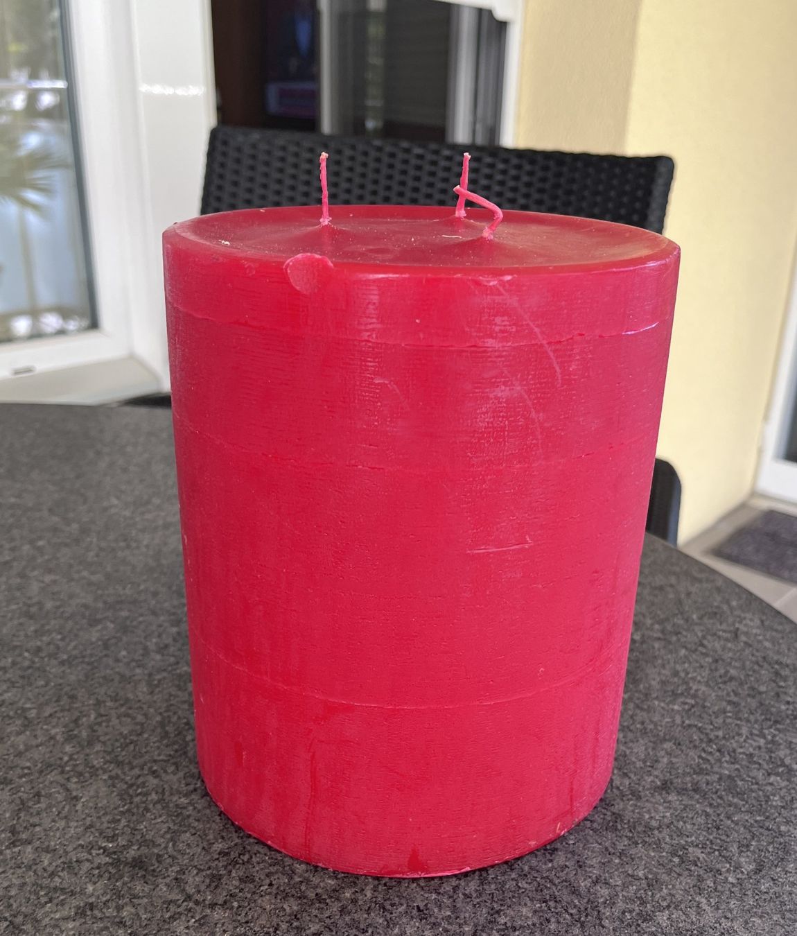 Candele: Rote 3-Docht Kerze – Usato da Allschwil venduto da Zermatt 3