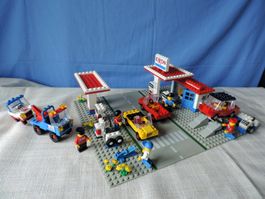 Exxon Tankstelle, Set 6375-2 (1980) mit Set 6655 + 6679
