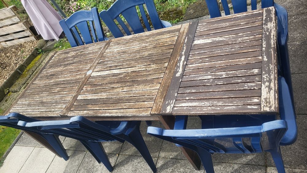 Ikea Gartenholztisch + Stühle Kaufen auf Ricardo