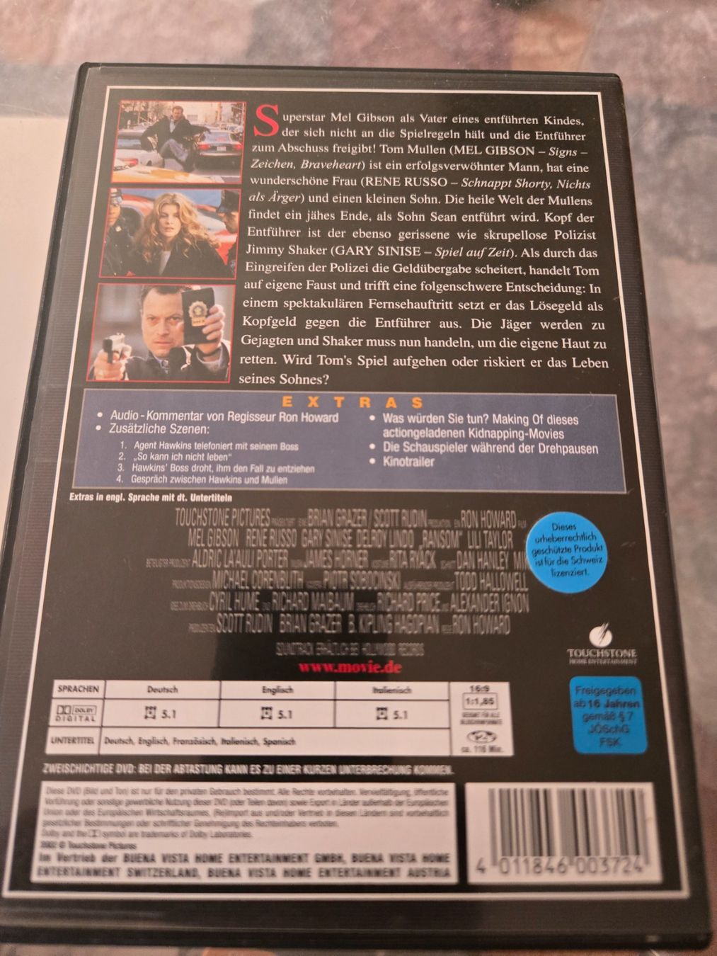 Tutti i DVDs: Kopfgeld (Mel Gibson) DVD – Usato da Bussigny venduto da Kfdlt 1